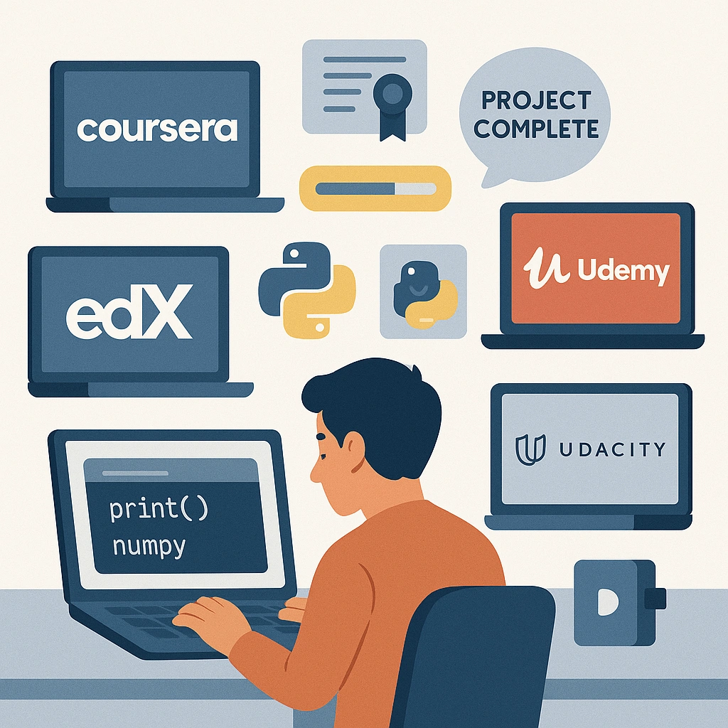 Top Online Platforms for Data Science & AI Courses (2025)